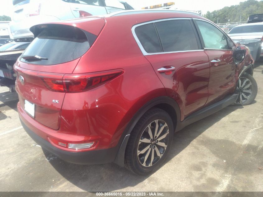 2018 KIA SPORTAGE EX - KNDPN3AC7J7309922