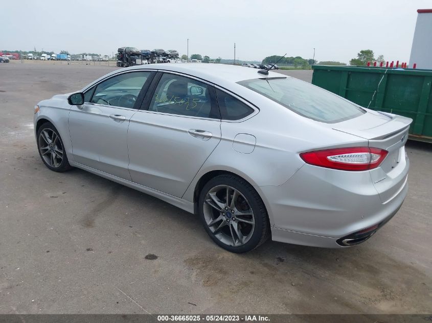 2013 FORD FUSION TITANIUM - 3FA6P0D9XDR361844