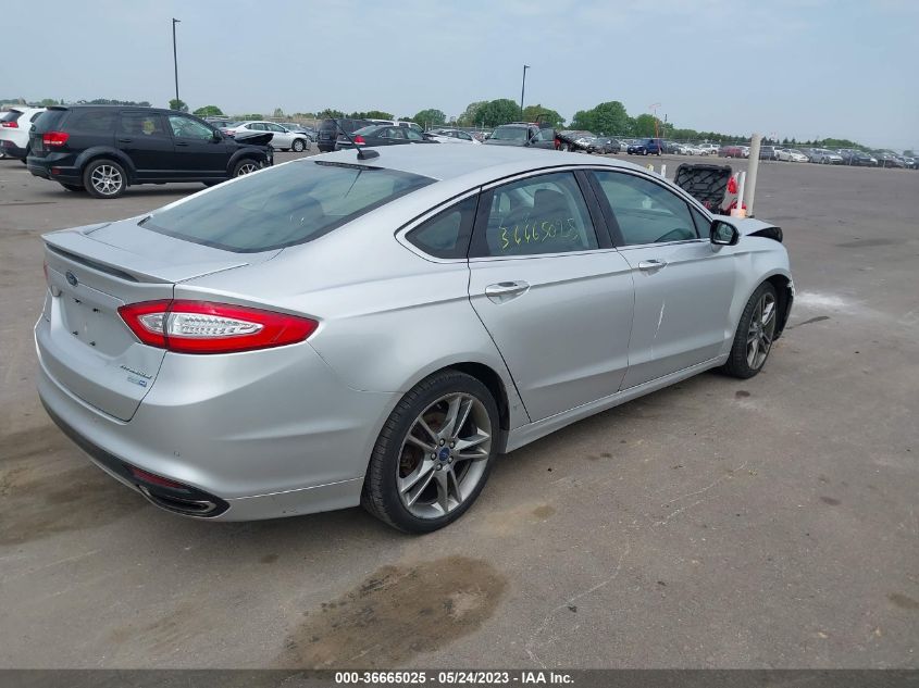 2013 FORD FUSION TITANIUM - 3FA6P0D9XDR361844