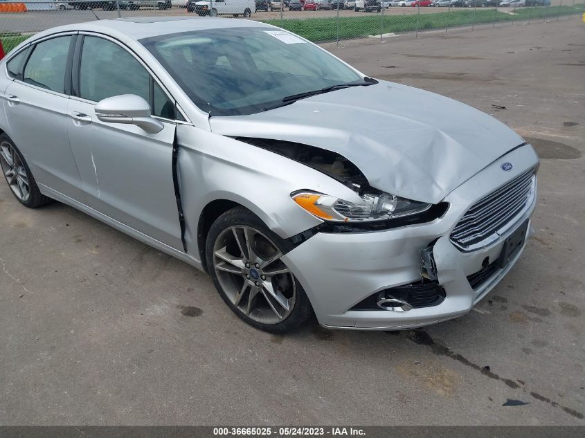 2013 FORD FUSION TITANIUM - 3FA6P0D9XDR361844