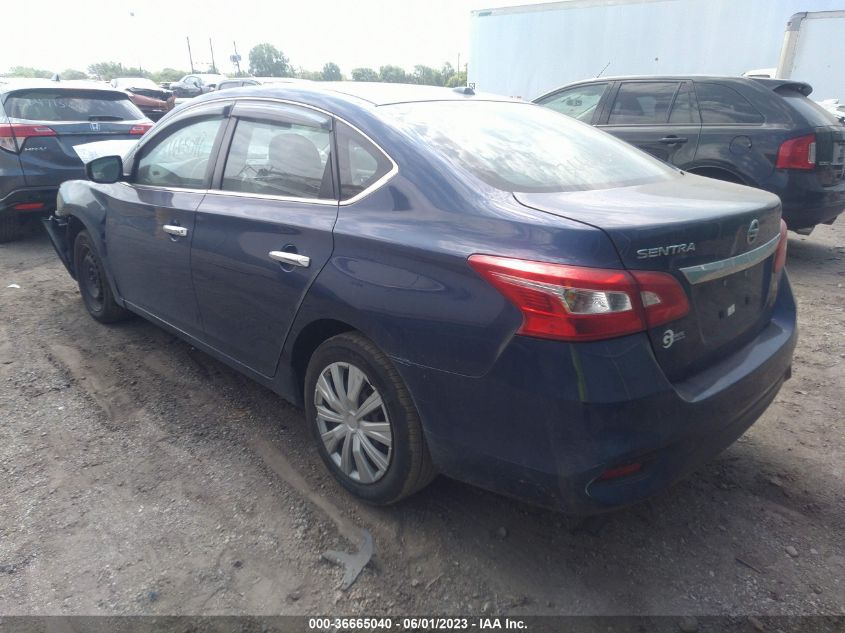 2017 NISSAN SENTRA SV - 3N1AB7AP5HY265696