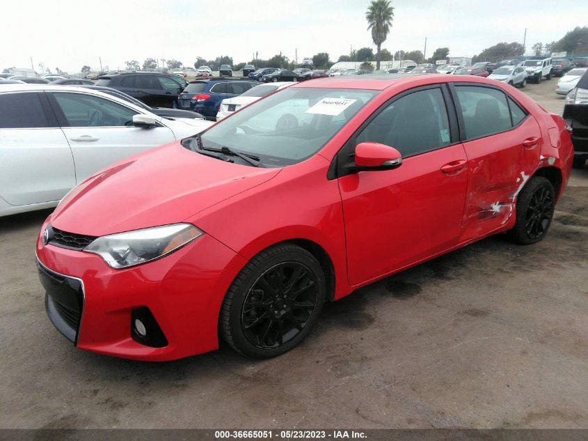2016 TOYOTA COROLLA L/LE/S/S PLUS/LE PLUS - 2T1BURHE3GC504480