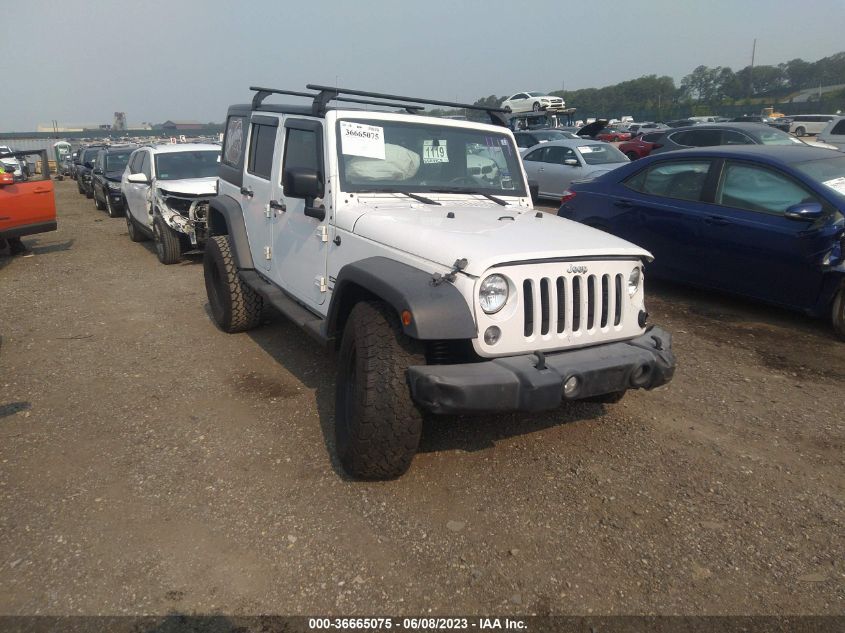 2015 JEEP WRANGLER UNLIMITED SPORT - 1C4BJWDG6FL742393