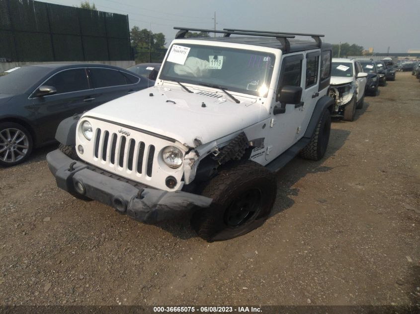 2015 JEEP WRANGLER UNLIMITED SPORT - 1C4BJWDG6FL742393