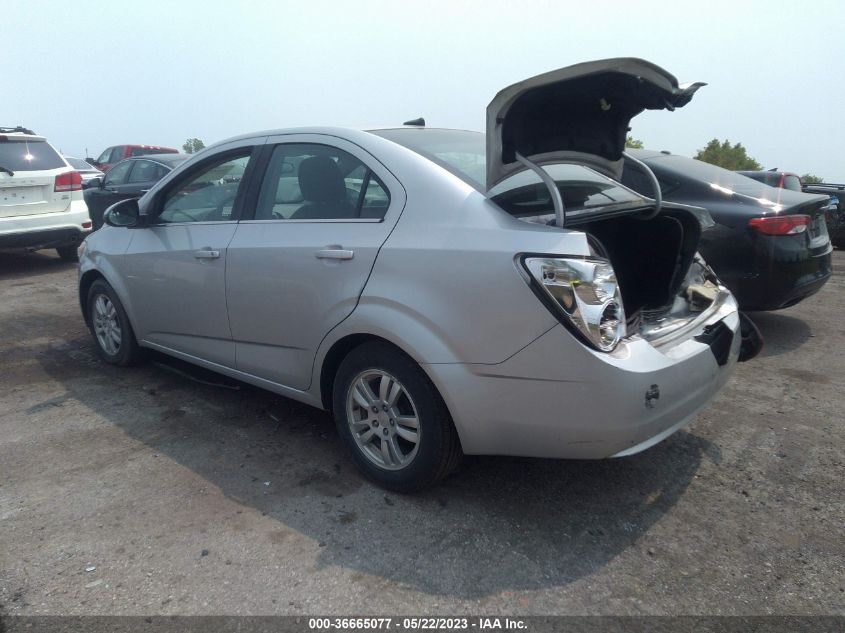 2013 CHEVROLET SONIC LT - 1G1JC5SH4D4162622