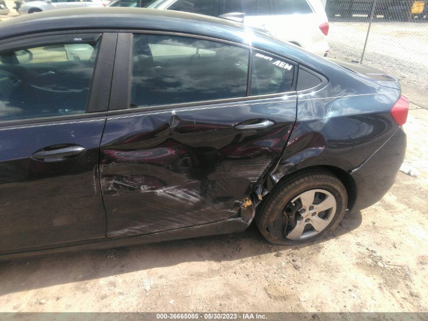2016 CHEVROLET CRUZE LS - 1G1BB5SM3G7278319