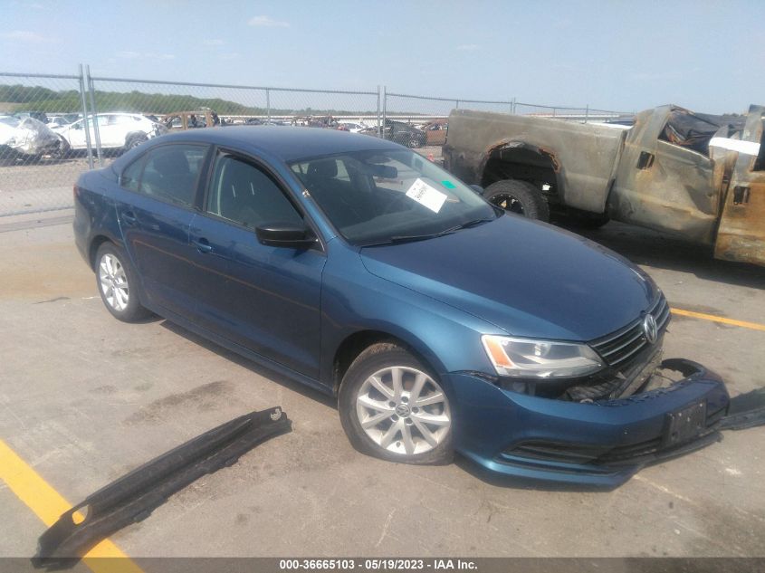 2015 VOLKSWAGEN JETTA SEDAN 1.8T SE - 3VWD17AJ8FM320183