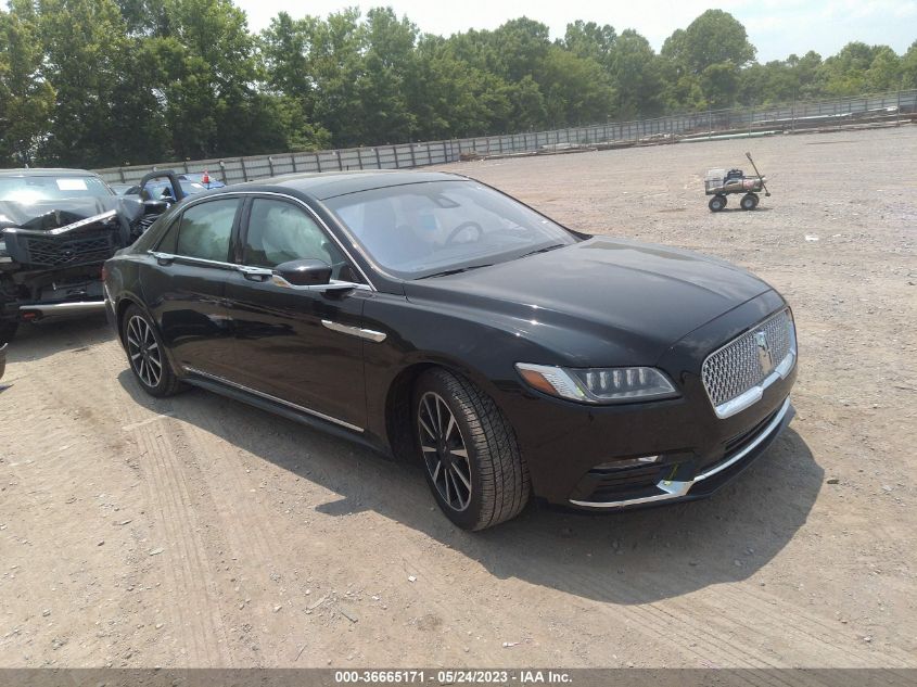 2018 LINCOLN CONTINENTAL RESERVE - 1LN6L9NCXJ5612196