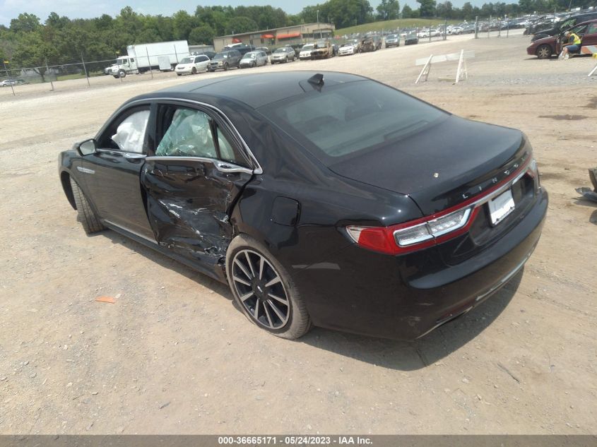 2018 LINCOLN CONTINENTAL RESERVE - 1LN6L9NCXJ5612196