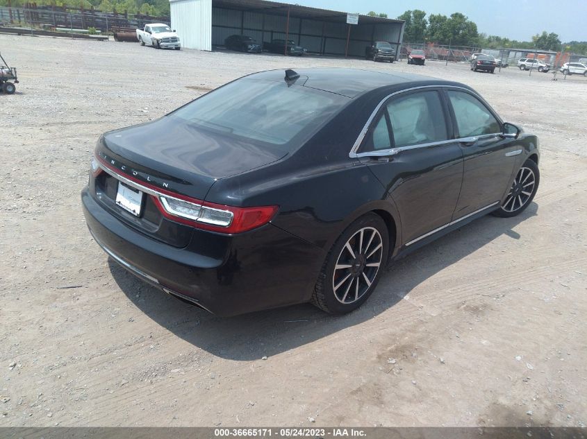 2018 LINCOLN CONTINENTAL RESERVE - 1LN6L9NCXJ5612196
