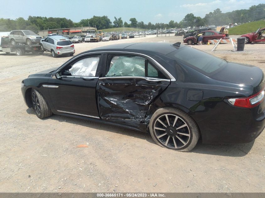 2018 LINCOLN CONTINENTAL RESERVE - 1LN6L9NCXJ5612196