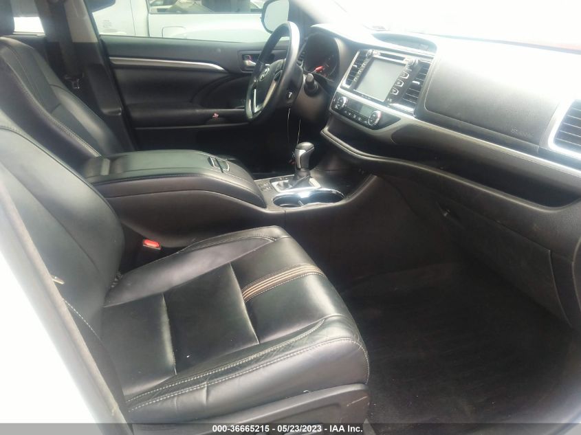 2017 TOYOTA HIGHLANDER XLE/SE - 5TDJZRFHXHS379237
