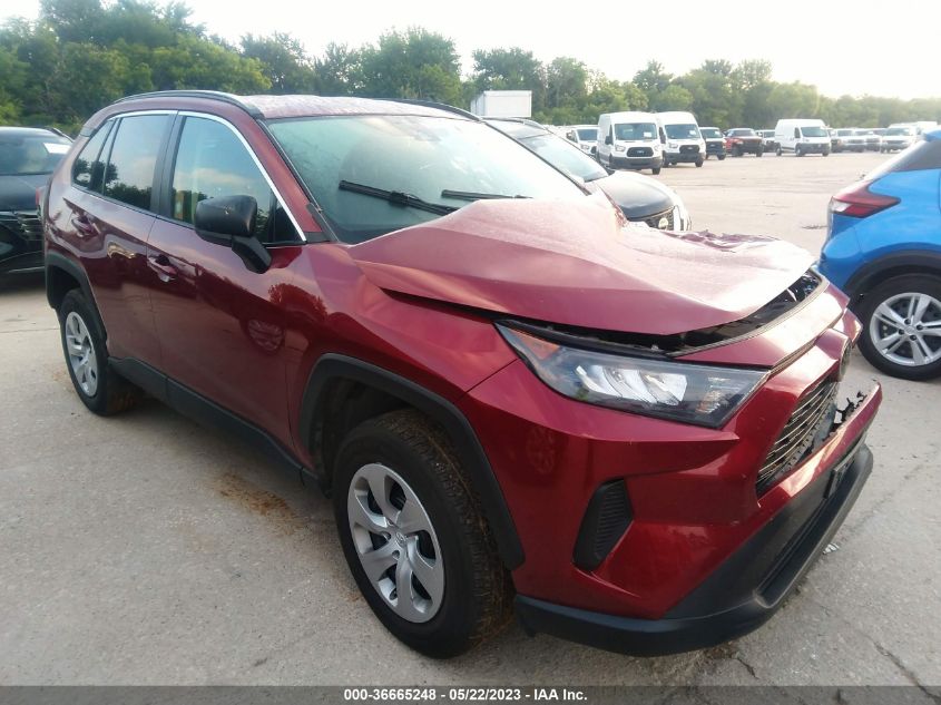 2021 TOYOTA RAV4 LE - 2T3H1RFV4MW144787