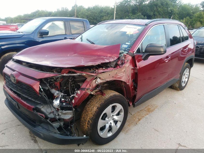 2021 TOYOTA RAV4 LE - 2T3H1RFV4MW144787