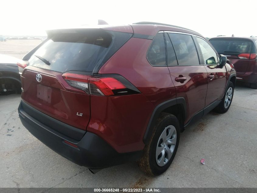 2021 TOYOTA RAV4 LE - 2T3H1RFV4MW144787