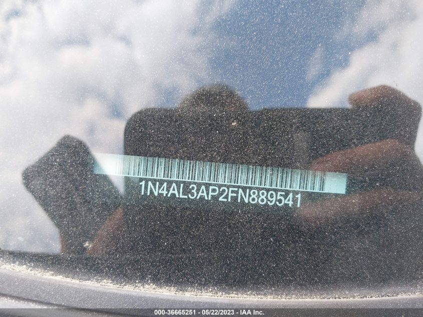 2015 NISSAN ALTIMA 2.5 - 1N4AL3AP2FN889541