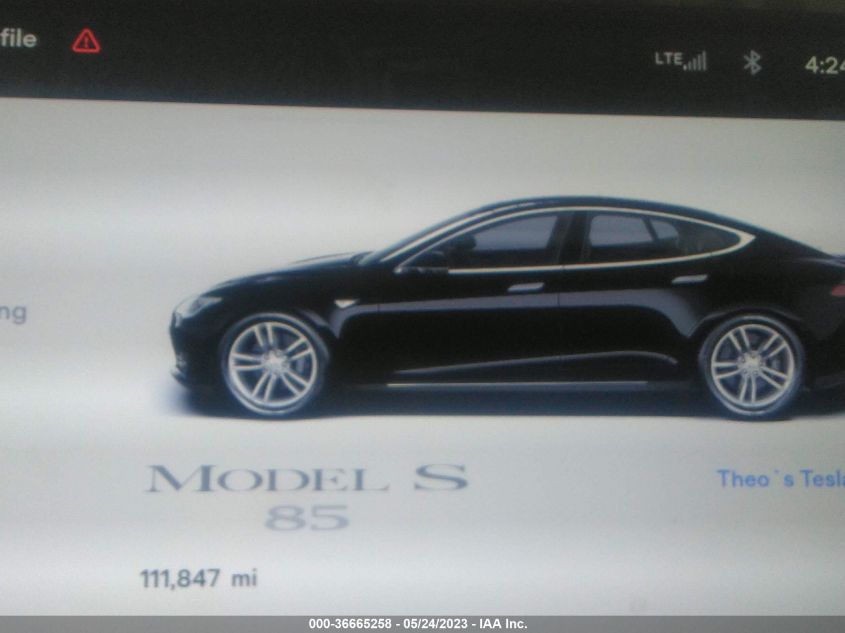 2015 TESLA MODEL S KWH BATTERY - 5YJSA1H12FF087144