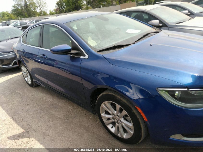 2016 CHRYSLER 200 LIMITED - 1C3CCCAB3GN186897