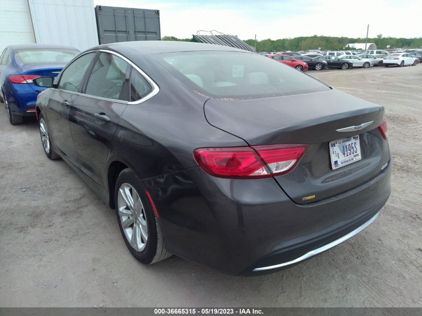 2016 CHRYSLER 200 LIMITED - 1C3CCCAB1GN186896