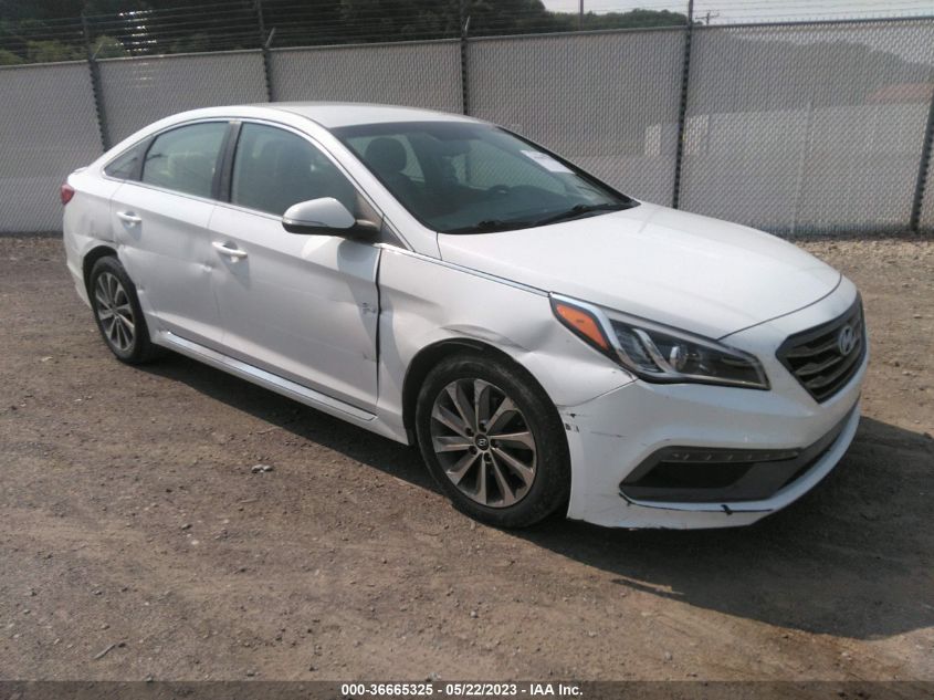 2017 HYUNDAI SONATA SPORT - 5NPE34AFXHH551140