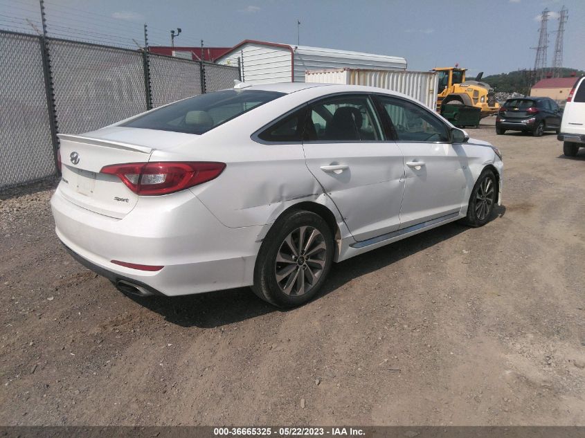 2017 HYUNDAI SONATA SPORT - 5NPE34AFXHH551140