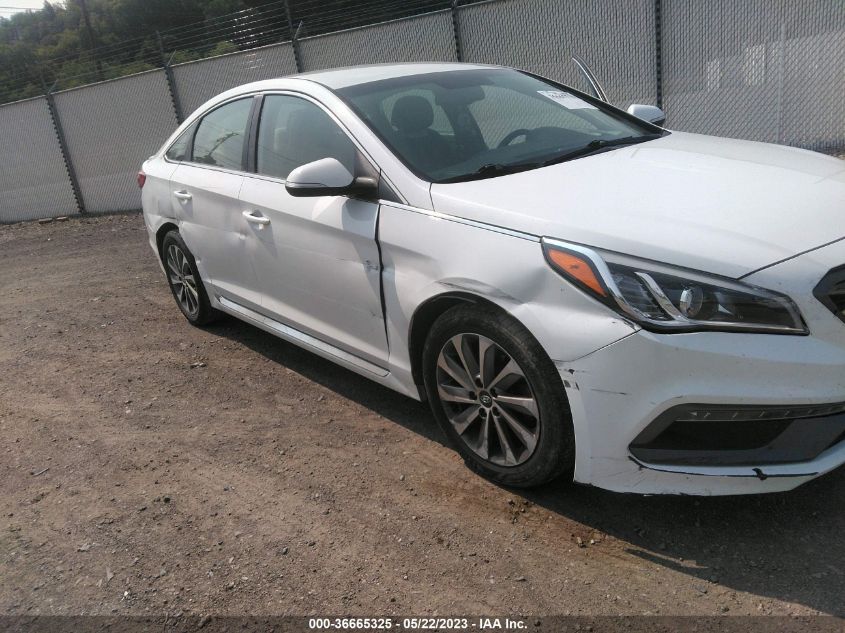 2017 HYUNDAI SONATA SPORT - 5NPE34AFXHH551140