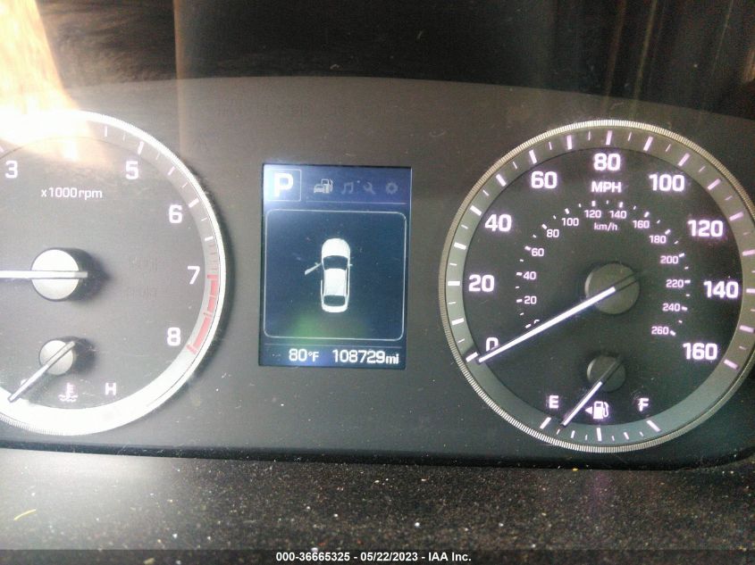 2017 HYUNDAI SONATA SPORT - 5NPE34AFXHH551140