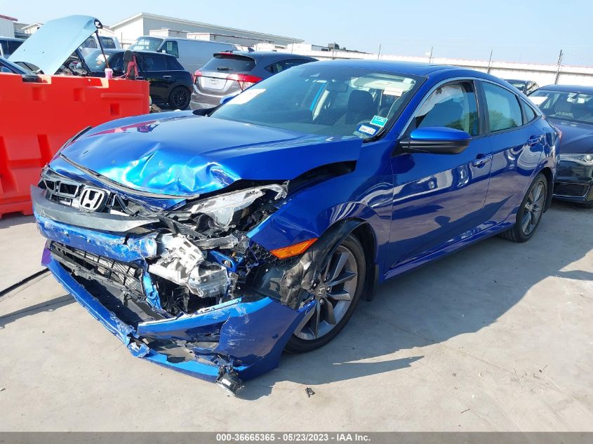2019 HONDA CIVIC SEDAN EX - 19XFC1F30KE015200