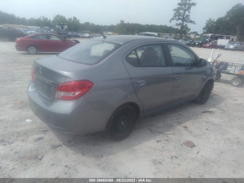 2020 MITSUBISHI MIRAGE G4 ES - ML32F3FJ4LHF05401
