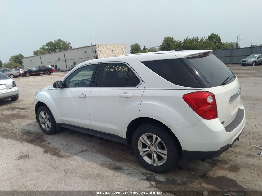 2013 CHEVROLET EQUINOX LS - 2GNALBEK3D1269967