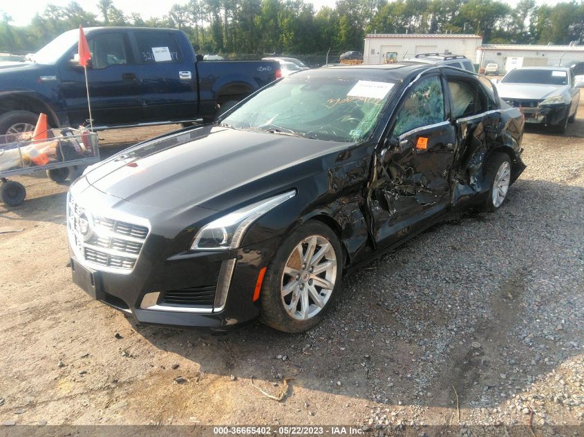 2014 CADILLAC CTS SEDAN LUXURY RWD - 1G6AR5SX7E0144950