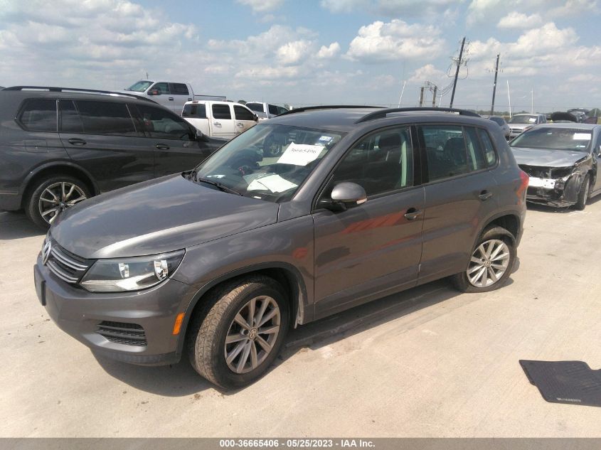 2018 VOLKSWAGEN TIGUAN LIMITED - WVGBV7AX3JK003054