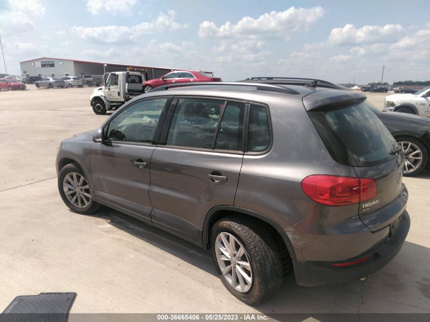 2018 VOLKSWAGEN TIGUAN LIMITED - WVGBV7AX3JK003054