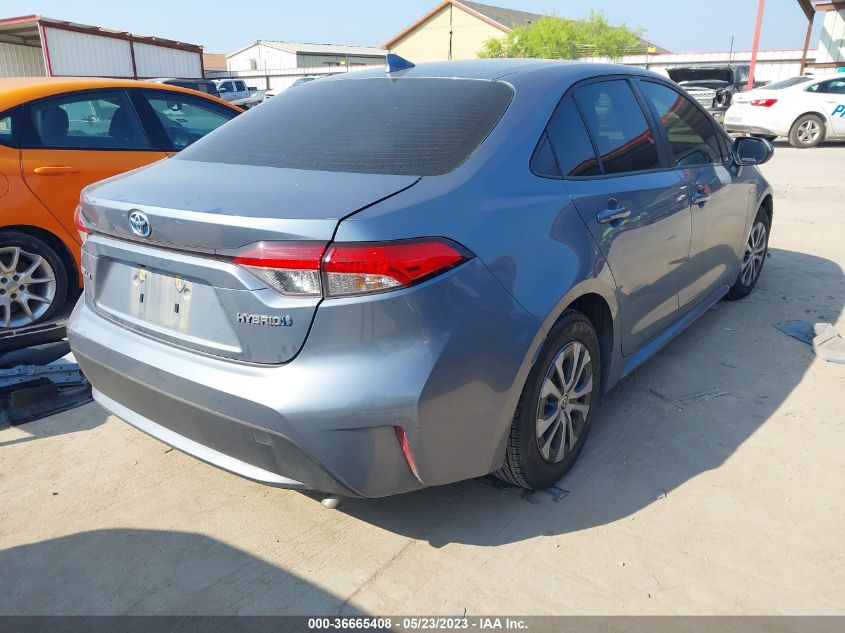2021 TOYOTA COROLLA HYBRID LE - JTDEAMDE0MJ033046