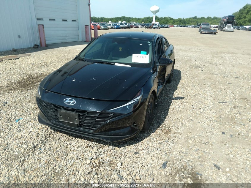 VIN KMHLS4AG6MU064466 2021 HYUNDAI ELANTRA SEL