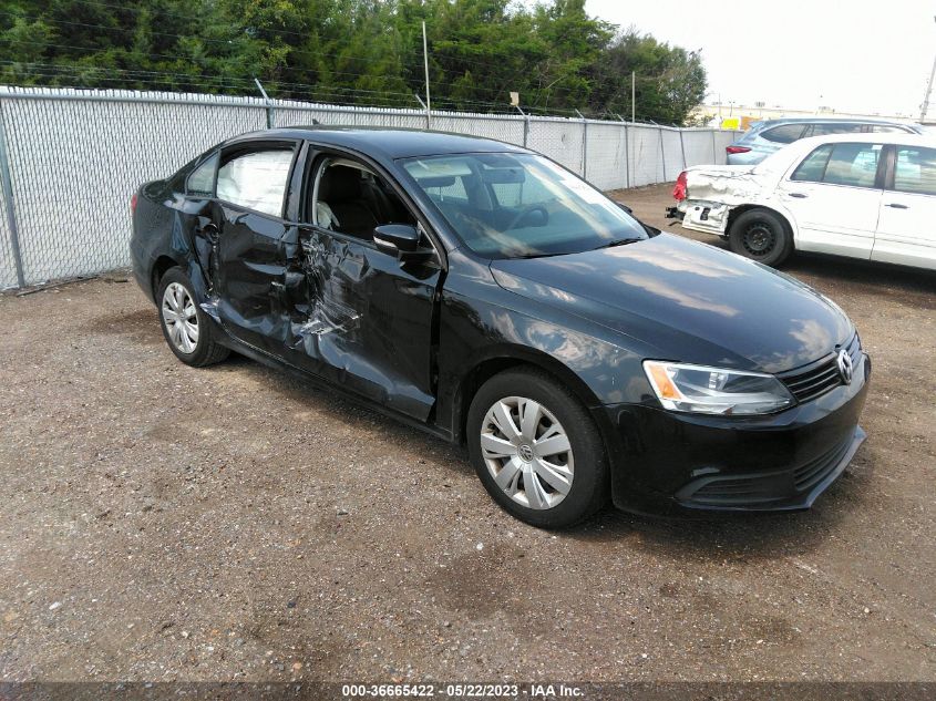 2014 VOLKSWAGEN JETTA SEDAN SE - 3VWD17AJ3EM366759