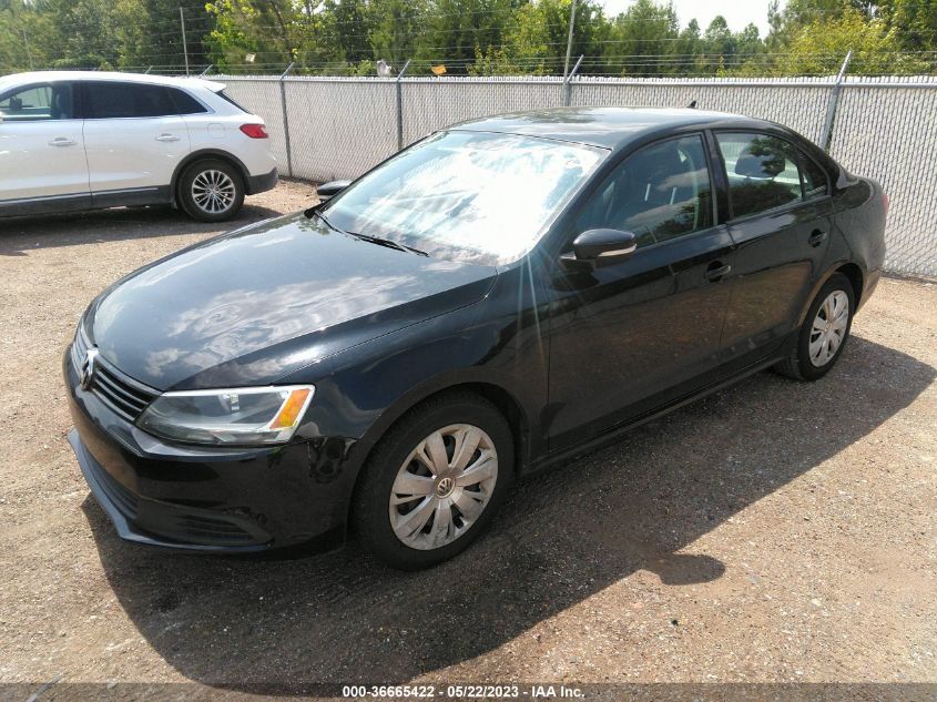 2014 VOLKSWAGEN JETTA SEDAN SE - 3VWD17AJ3EM366759