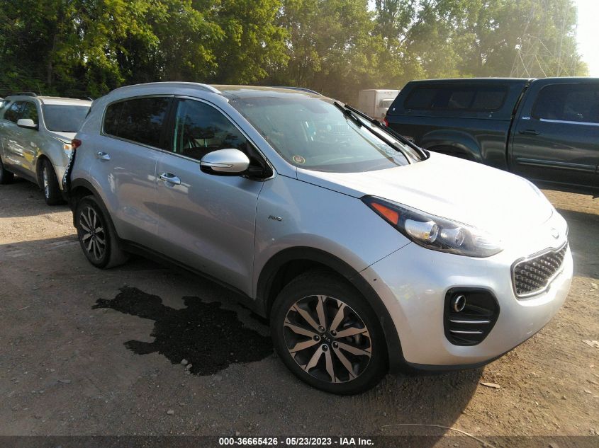 2017 KIA SPORTAGE EX - KNDPNCAC5H7187460