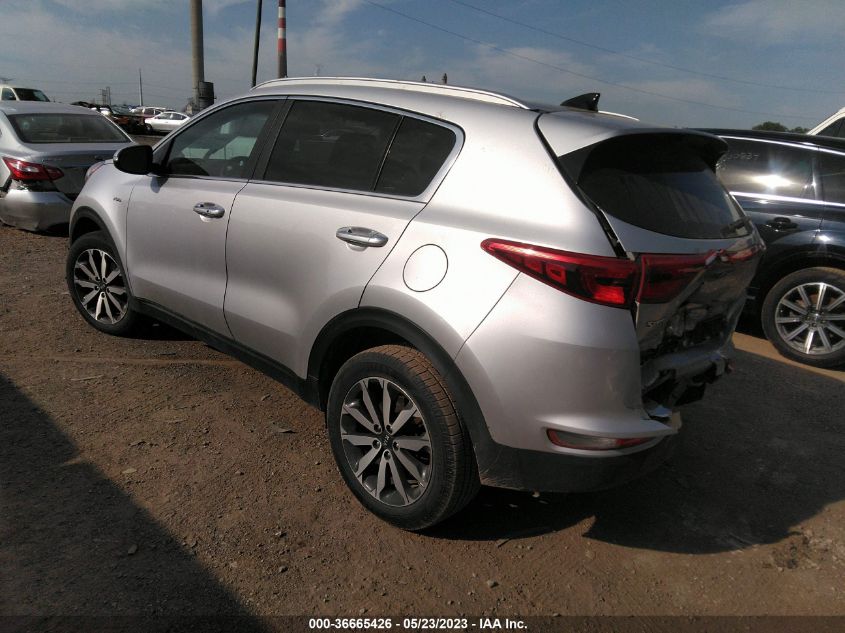2017 KIA SPORTAGE EX - KNDPNCAC5H7187460
