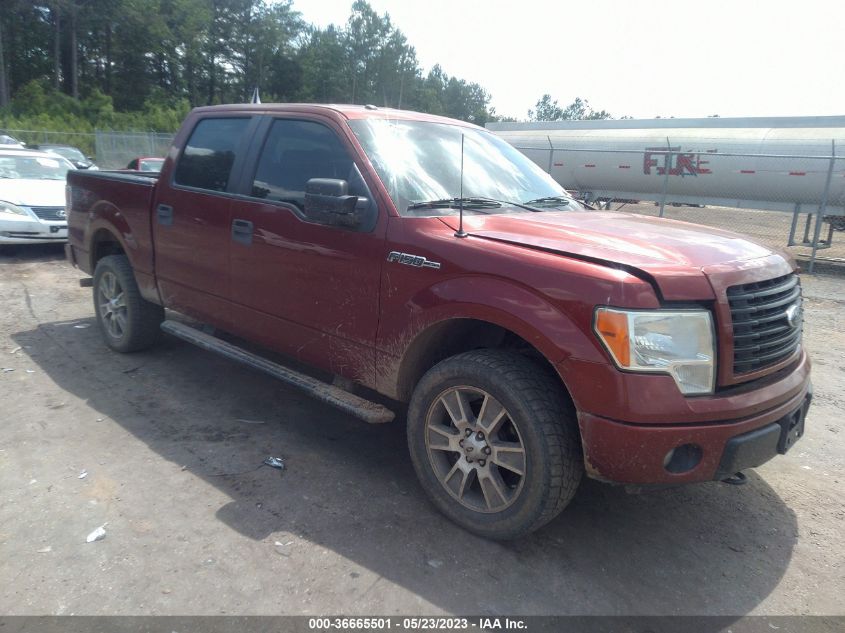 2014 FORD F-150 XL/XLT/STX/FX4/LARIAT - 1FTFW1EF3EKE18852