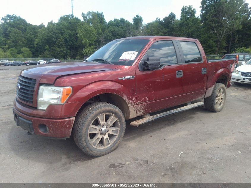 2014 FORD F-150 XL/XLT/STX/FX4/LARIAT - 1FTFW1EF3EKE18852