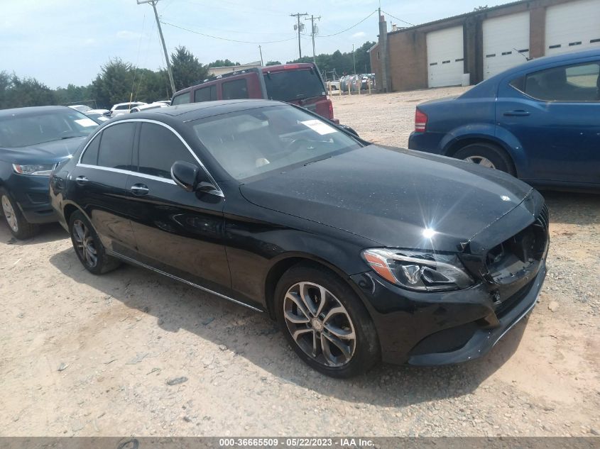 2015 MERCEDES-BENZ C-CLASS C 300 - 55SWF4KBXFU017640