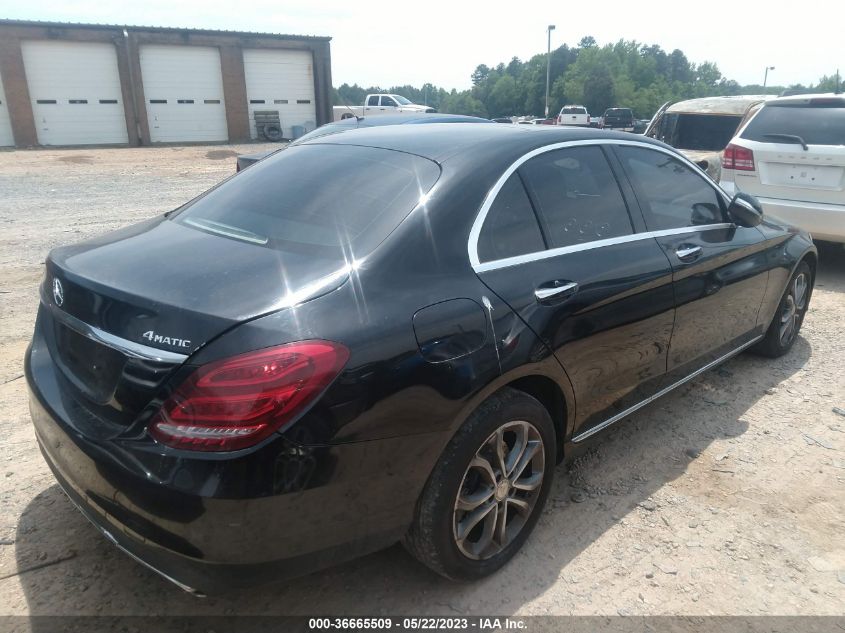 2015 MERCEDES-BENZ C-CLASS C 300 - 55SWF4KBXFU017640