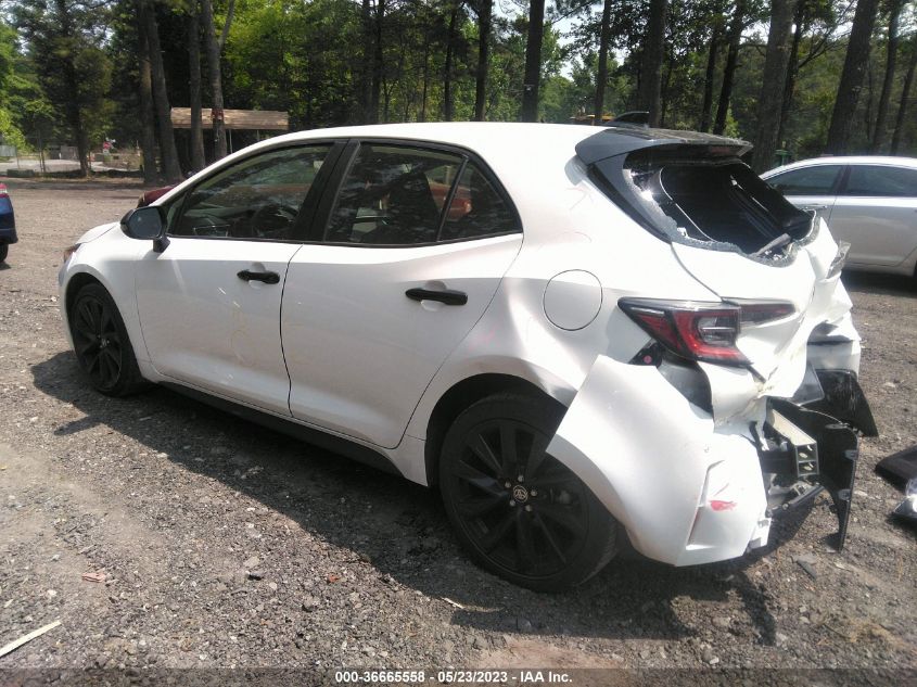 2021 TOYOTA COROLLA HATCHBACK SE/XSE/NIGHTSHADE JTND4MBE2M3124860