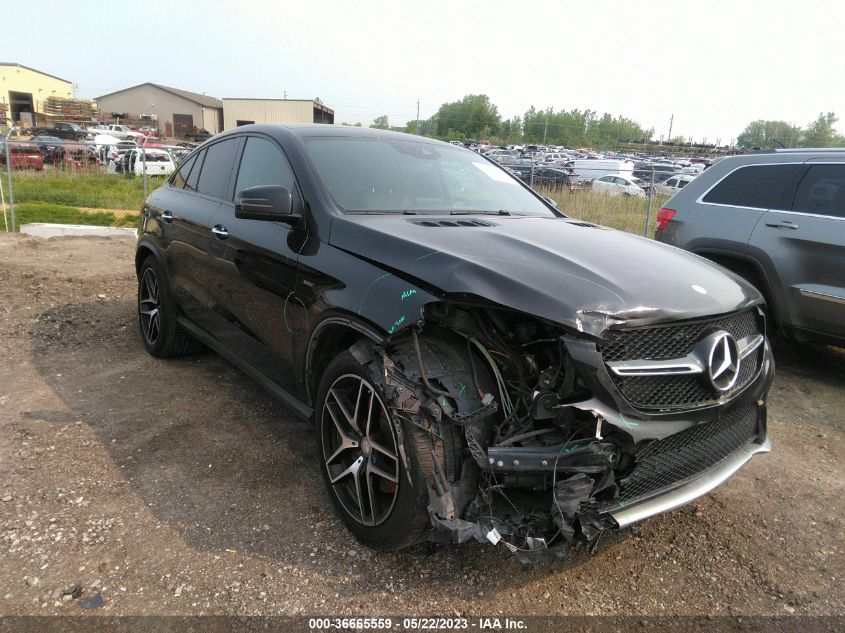 2016 MERCEDES-BENZ GLE GLE 450 AMG - 4JGED6EB3GA013025