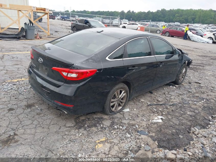 2016 HYUNDAI SONATA 2.4L SE - 5NPE24AF4GH379799