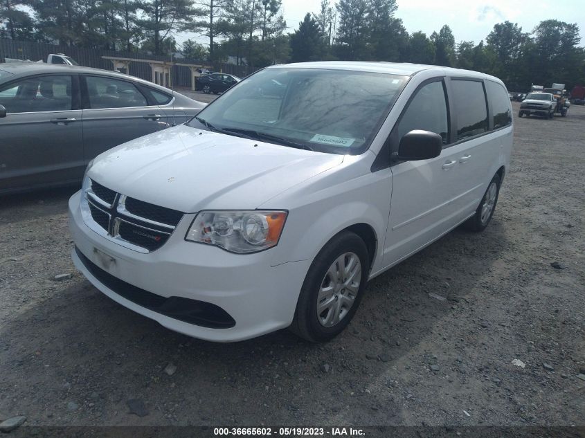 2016 DODGE GRAND CARAVAN SE - 2C4RDGBG7GR122322