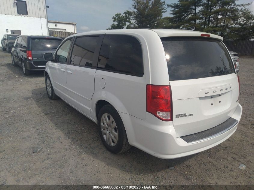 2016 DODGE GRAND CARAVAN SE - 2C4RDGBG7GR122322