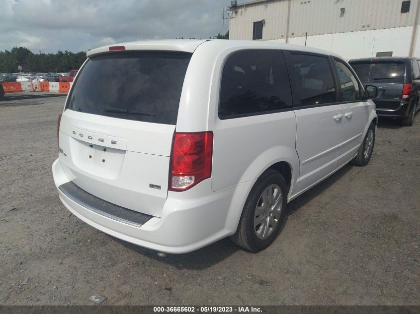 2016 DODGE GRAND CARAVAN SE - 2C4RDGBG7GR122322