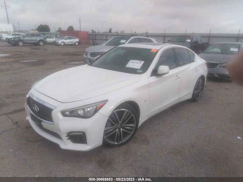 2015 INFINITI Q50 SPORT - JN1BV7AP5FM340389